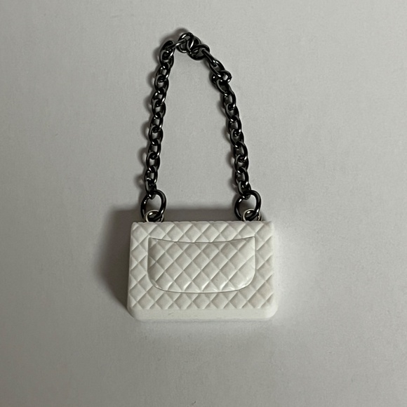 Designer Bow Dress Bag Shoes 4 Piece Outfit For Labubu The Monsters Purple Shoe - Picture 14 of 14